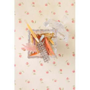 Clips spnde med sten - PICO (Styk pris)