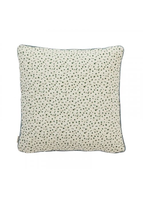 Quiltet pude Aya brown/offwhite - OYOY