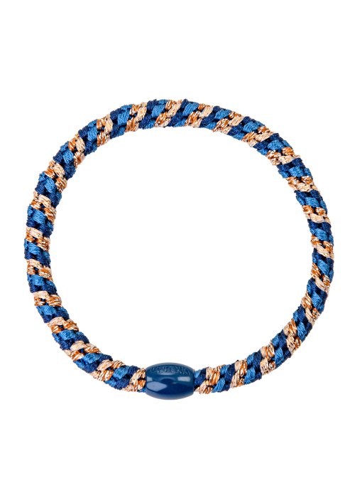 Hrelastik Kknekki slim mix navy/gold glitter - Bon Dep
