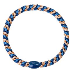 Hrelastik Kknekki slim mix navy/gold glitter - Bon Dep