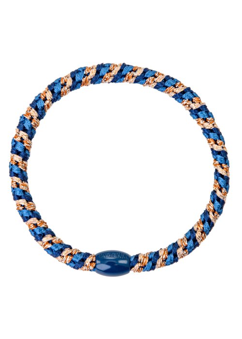 Hrelastik Kknekki slim mix navy/gold glitter - Bon Dep