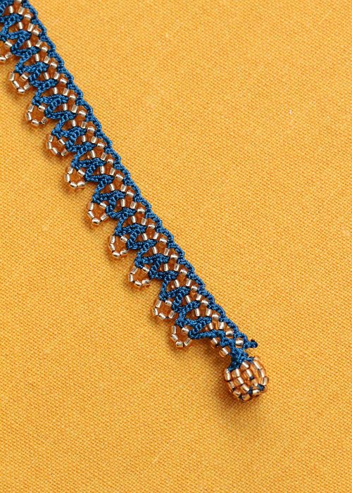 Armbnd vintage garland blue
