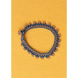 Armbnd vintage garland blue