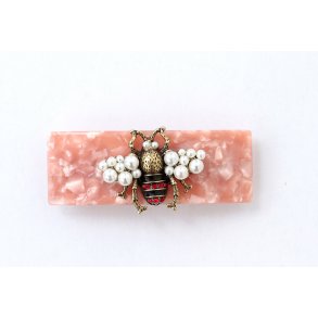 Hrclip marbel rose - Pliss Copenhagen