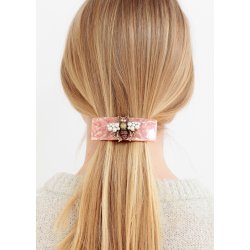 Hrclip marbel rose - Pliss Copenhagen