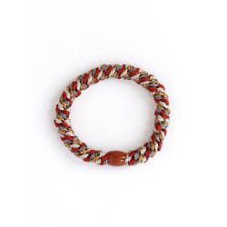 Hrelastik knekki missoni mix rust/steel - Bon Dep