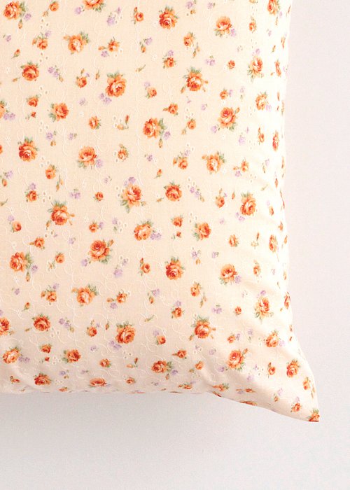 Pude Amerikansk vintage broderi anglaise