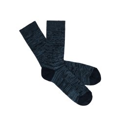 Ankelstrmper Navy melange - FUB