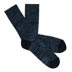 Ankelstrmper Navy melange - FUB
