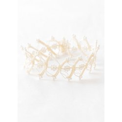 Armbnd Carland creme/white