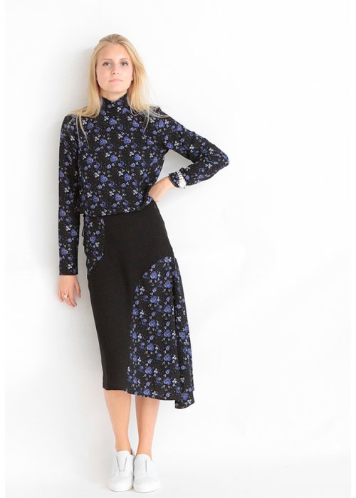 Sammi skirt flower print - Rika